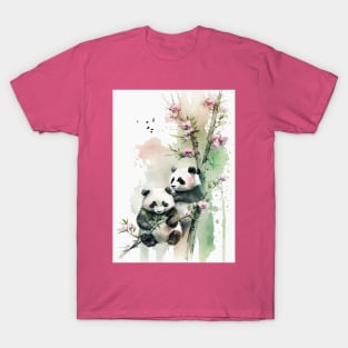 Panda Bears 02 T-Shirt